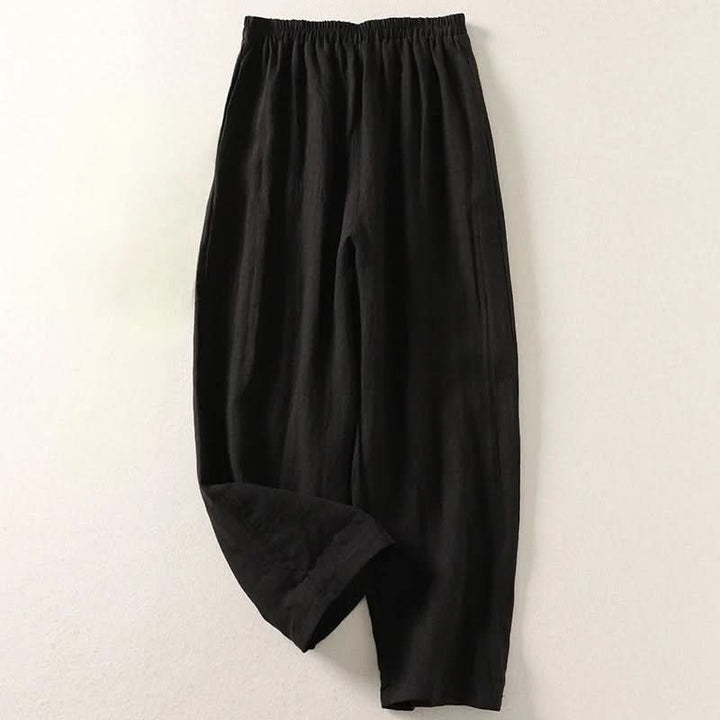 Tessa | Easy Comfort Pants – Linen Cotton Blend