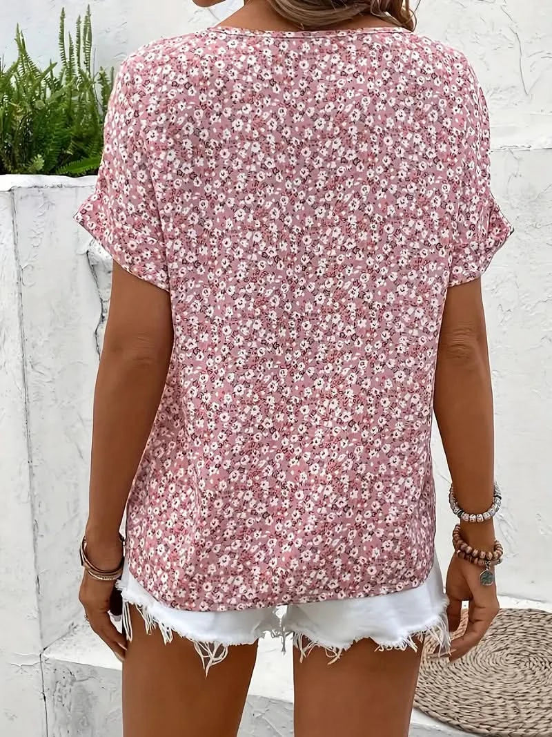 Celina | Breezy Everyday Button-Up Blouse