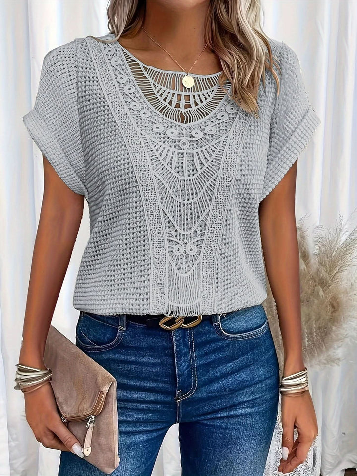 Leona | Soft Lace Boho Top — For Real Comfort, Real Style