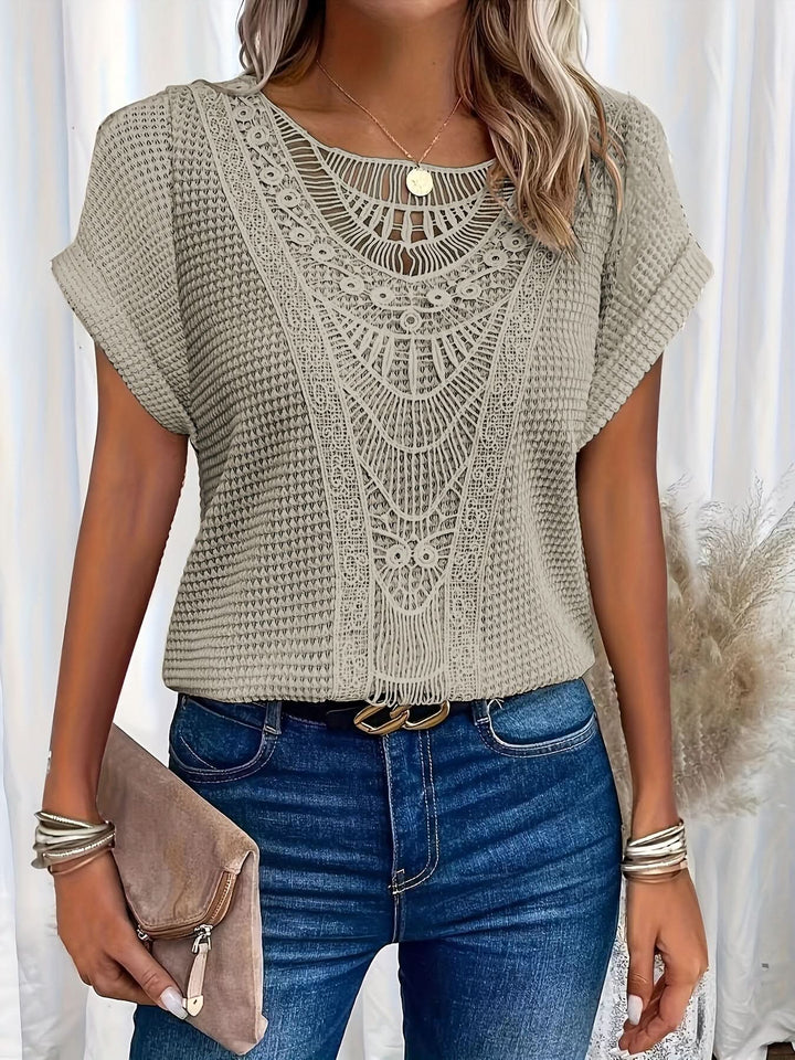 Leona | Soft Lace Boho Top — For Real Comfort, Real Style