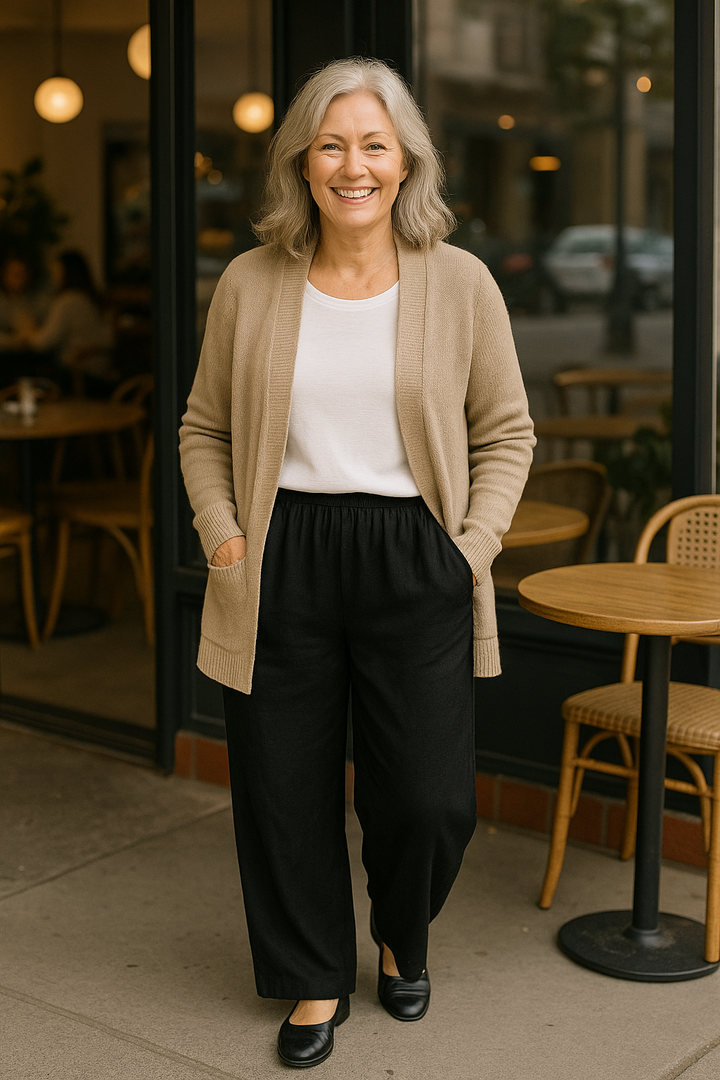 Tessa | Easy Comfort Pants – Linen Cotton Blend