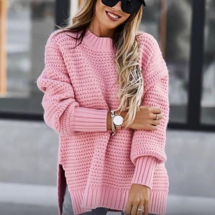 Tessora | Luxe Textured Knit Pullover - Comfort & Elegance