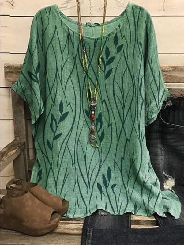 Robyn | LeafEase Blouse – Designed to Breathe, Made to Flatter