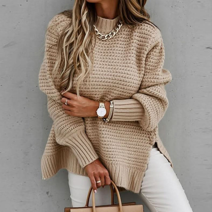 Tessora | Luxe Textured Knit Pullover - Comfort & Elegance