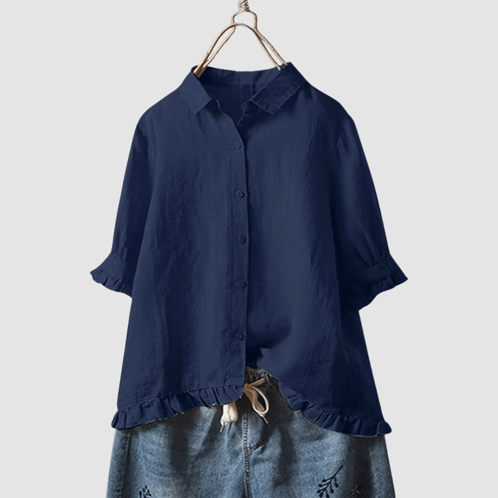 Elora | Breezy Comfort Blouse – Made for Real Days & Real Women