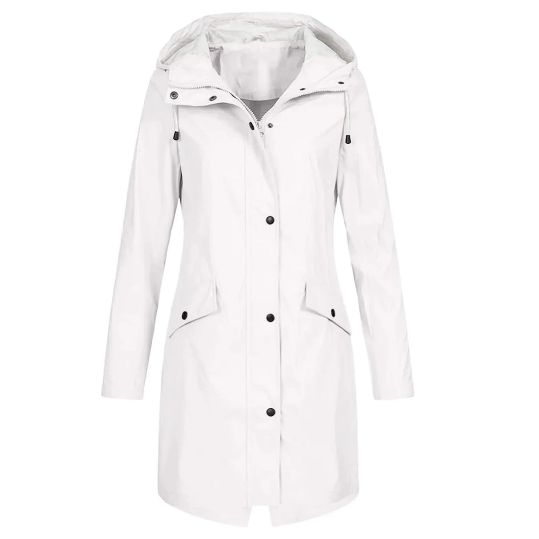 Lina | Windproof Hooded Raincoat