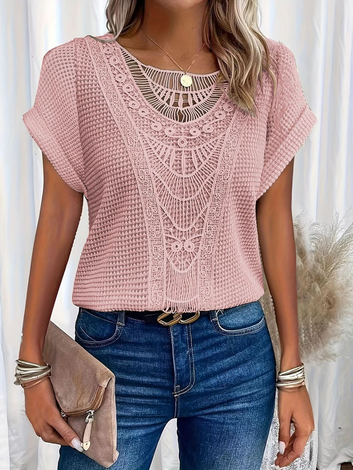Leona | Soft Lace Boho Top — For Real Comfort, Real Style