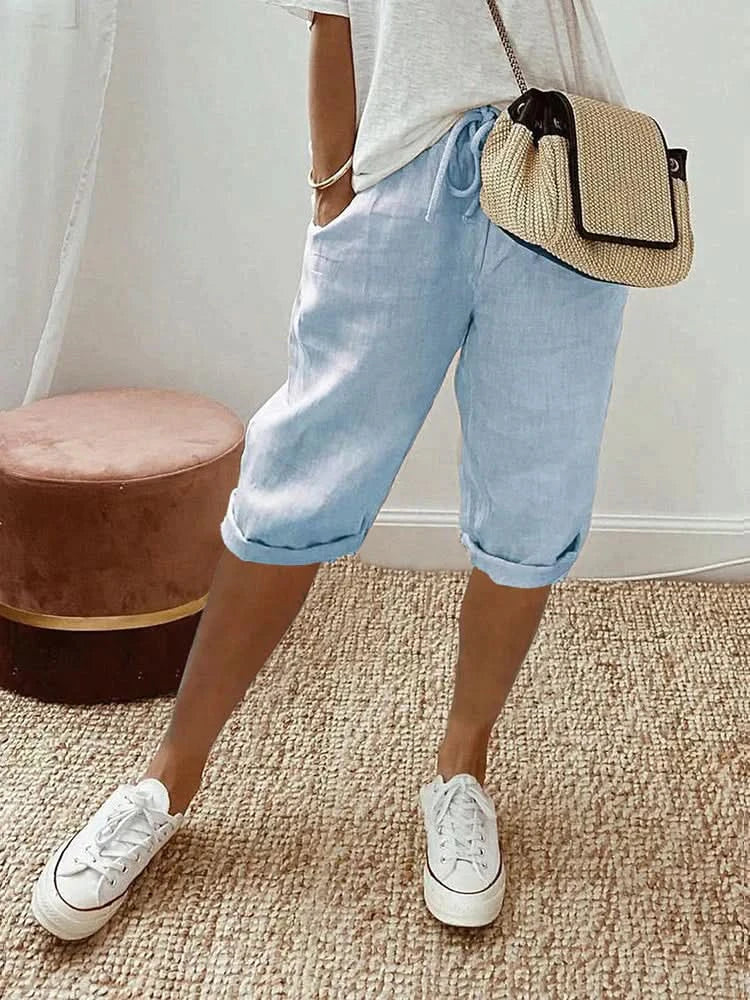 Selma | Cotton Comfort Shorts – Flattering fit. Effortless everyday style.