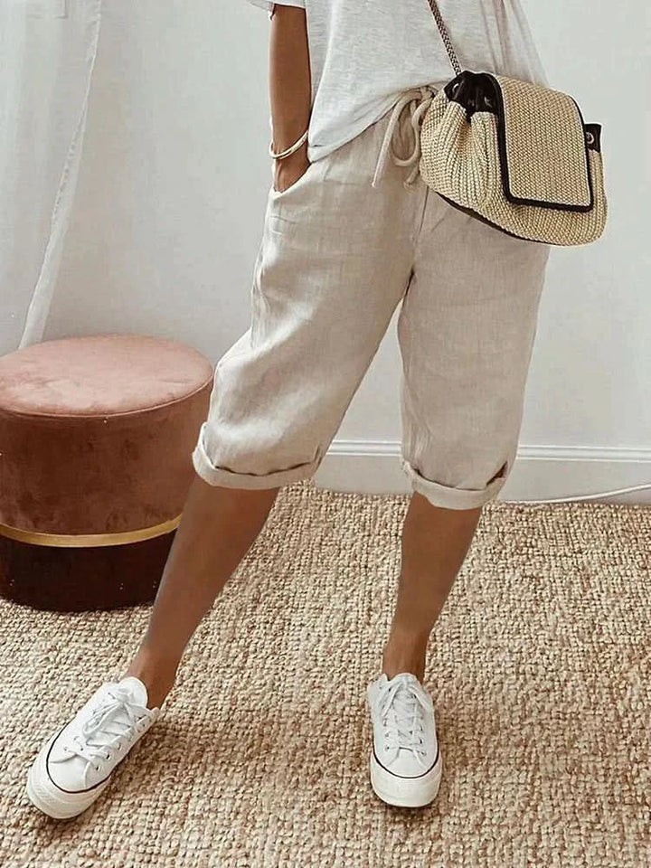 Selma | Cotton Comfort Shorts – Flattering fit. Effortless everyday style.