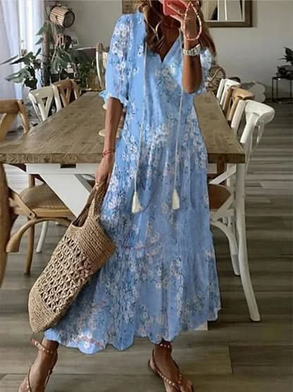 Elviera| Boho Tummy Coverage Dress